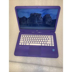 HP Stream 14-AX011DS 14 Inch 32GB Emmc 1.6GHZ 4GB RAM Cloud Book Laptop Win 10